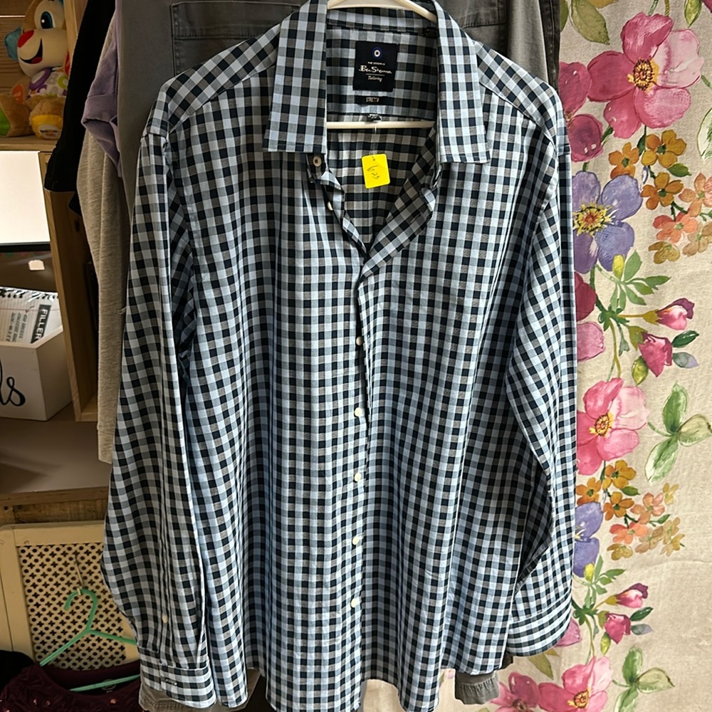 Ben Sherman used XL 17.5in thrift find